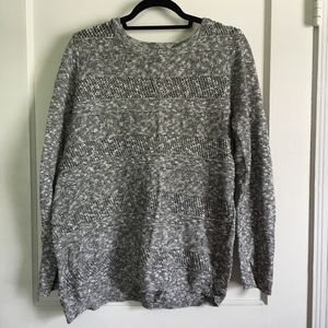 LOFT Black/White Sweater, XL